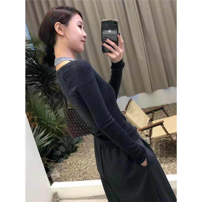 Women's Design Halter Neck Sleeveless Top Slim Fit Faux Two Piece Layering Shirt Summer 2026 - Image 4